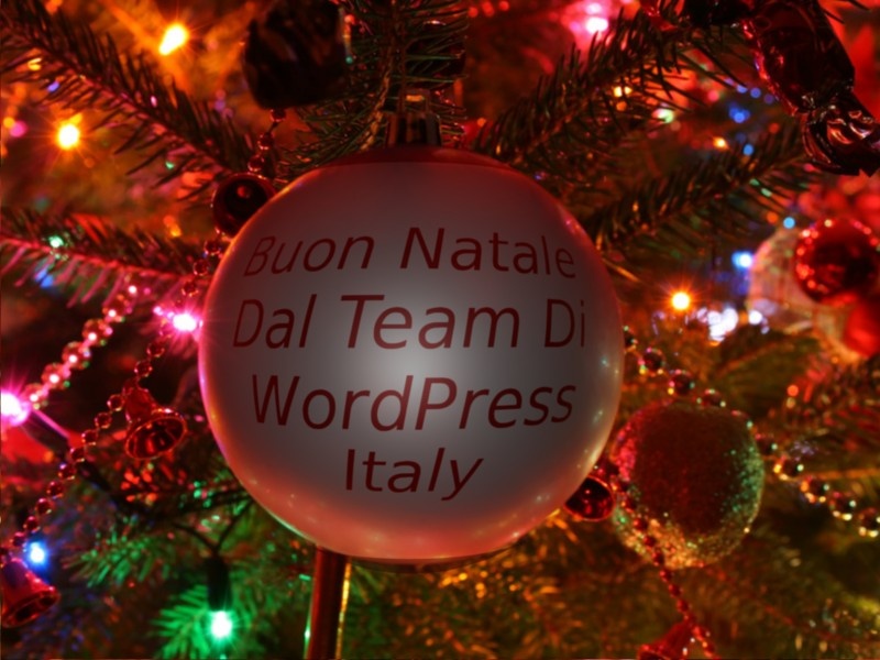 Buon Natale dal Team di WordPress Italy